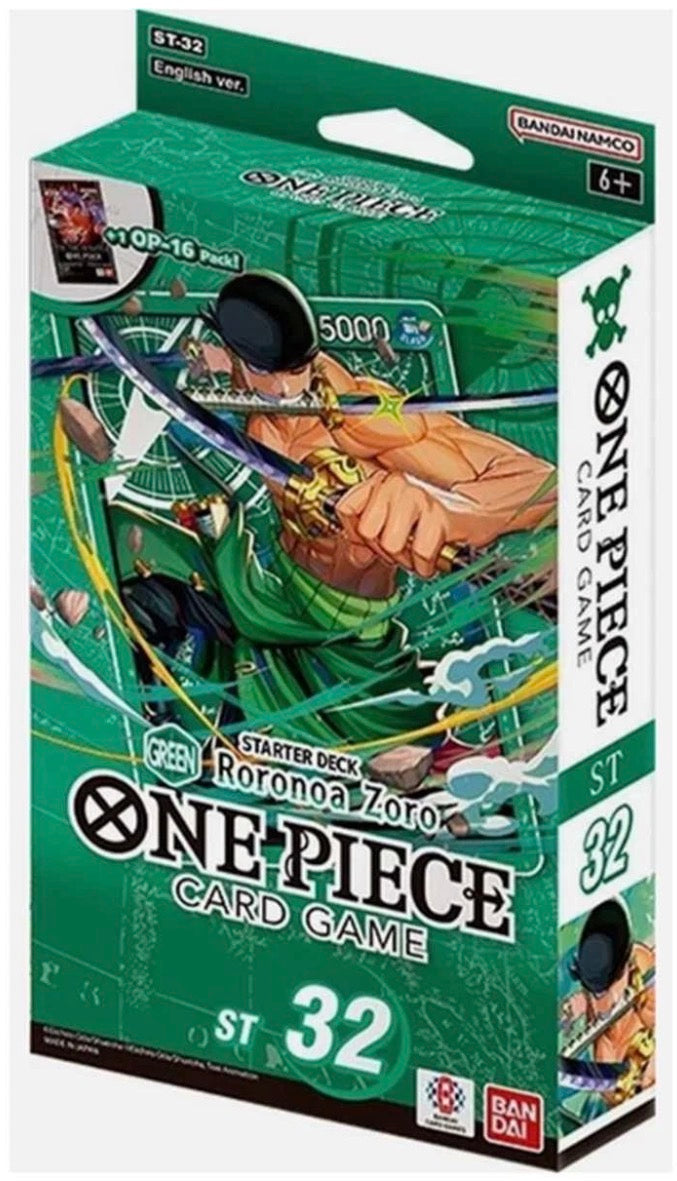 One Piece TCG Roronoa Zoro Starter Deck ST32