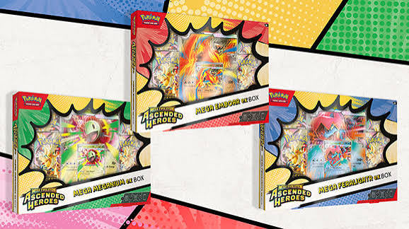 Pokemon Ascended Heroes EX Box