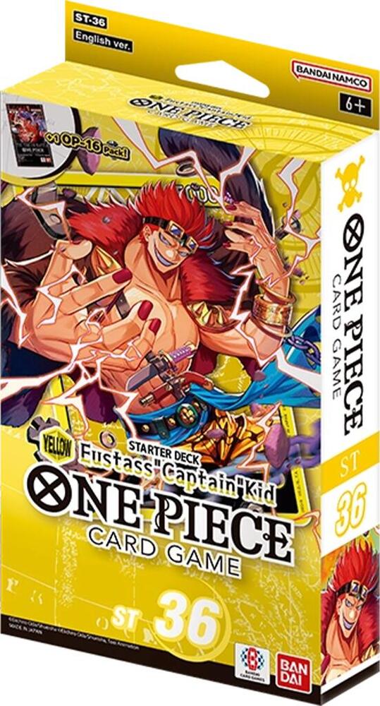 One Piece TCG Starter Deck ST-36 Eustass Captain Kid