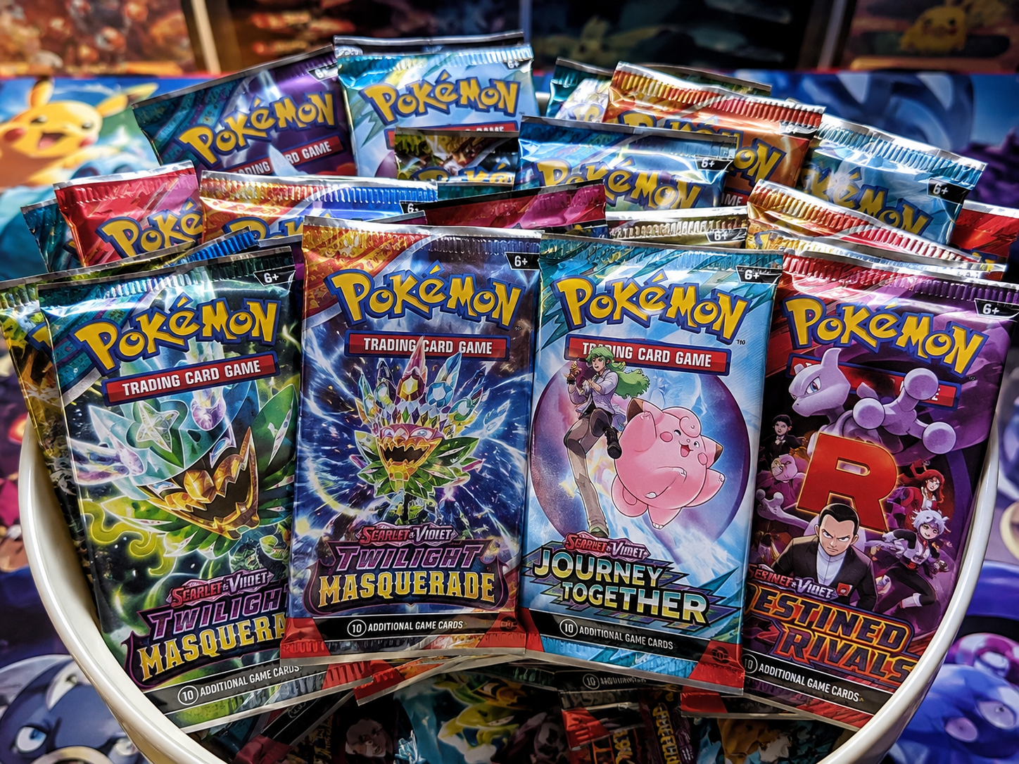 Pokemon Scarlet and Violet Pack Salad
