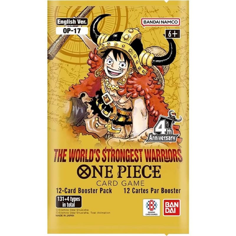OP-17 - 4th Anniversary: The Worlds Strongest Warriors Booster Pack