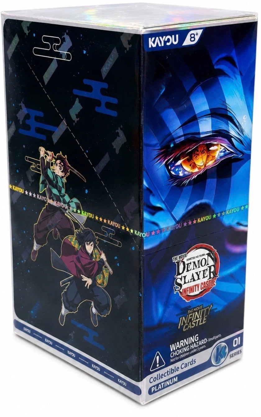 KAYOU Demon Slayer Infinity Castle Edition 001 English Sealed 12 Pack Display