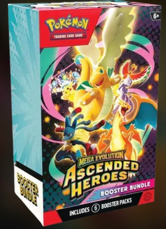 Pokemon Ascended Heroes Booster Bundle