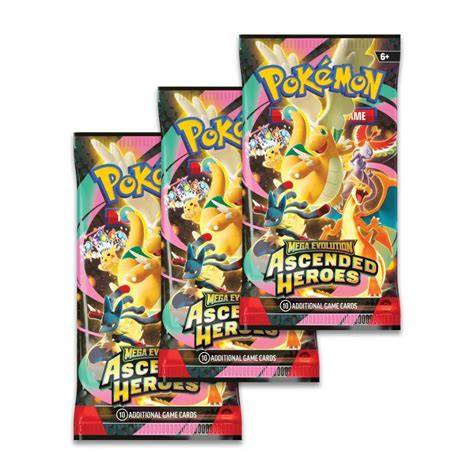 Ascended Heroes Blisters - 3 Blister Packs